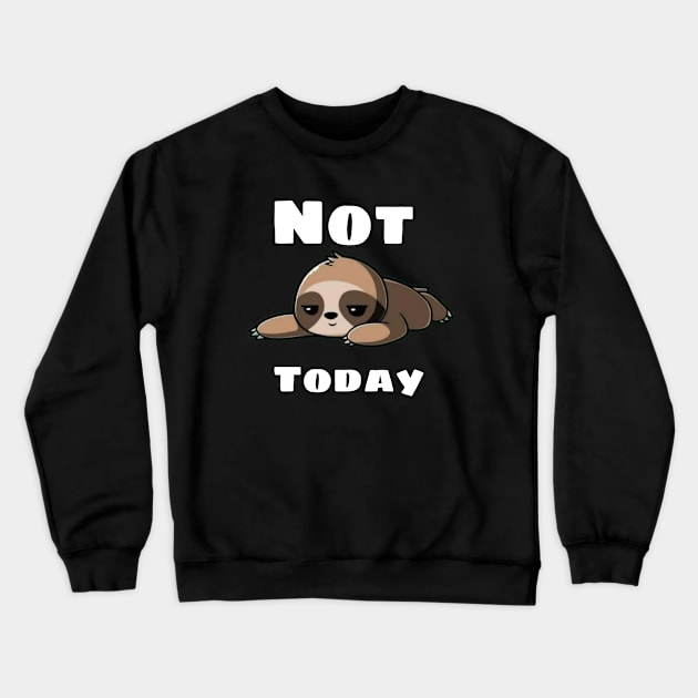 LAZY SLOTH Crewneck Sweatshirt by Kiddesigns